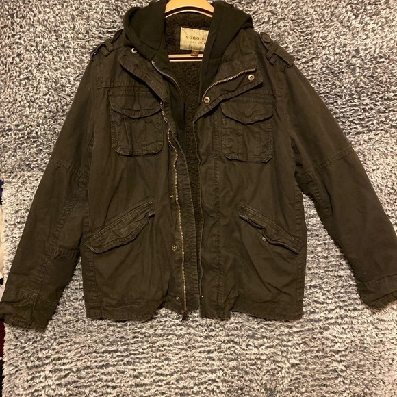 VTG Women’s Gallery Brown Faux Fur Reversible Faux Suede Coat Size M - Picture 10 of 10